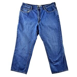 Indigo Palms Denim Jeans Men's Waist 38 Straight Leg MediumBlue